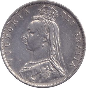1887 HALFCROWN ( AUNC ) - HALFCROWN - Cambridgeshire Coins