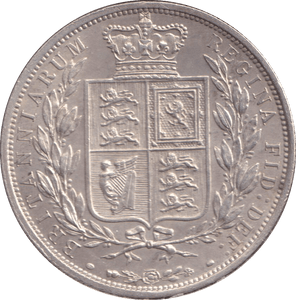 1887 HALFCROWN ( AUNC ) - HALFCROWN - Cambridgeshire Coins