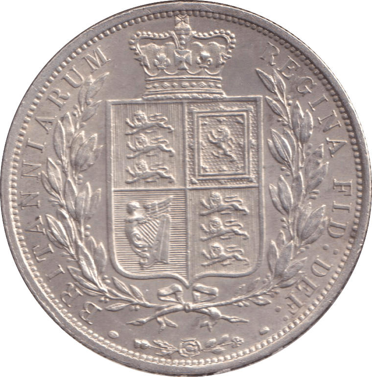 1887 HALFCROWN ( AUNC ) - HALFCROWN - Cambridgeshire Coins