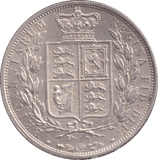 1887 HALFCROWN ( AUNC ) - HALFCROWN - Cambridgeshire Coins