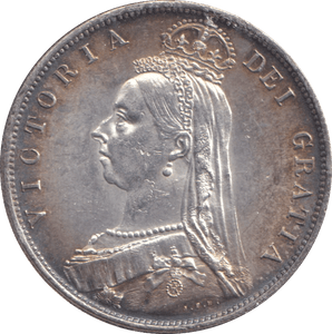 1887 HALFCROWN ( EF ) 2 - HALFCROWN - Cambridgeshire Coins