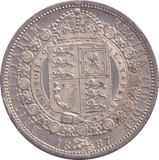 1887 HALFCROWN ( EF ) 4 - HALFCROWN - Cambridgeshire Coins