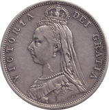 1887 HALFCROWN ( EF ) 5 - HALFCROWN - Cambridgeshire Coins
