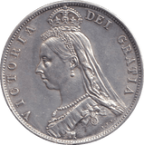 1887 HALFCROWN ( EF ) - HALFCROWN - Cambridgeshire Coins