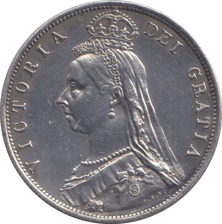 1887 HALFCROWN ( EF ) - HALFCROWN - Cambridgeshire Coins