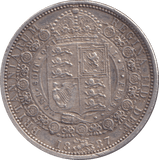 1887 HALFCROWN ( EF ) - HALFCROWN - Cambridgeshire Coins