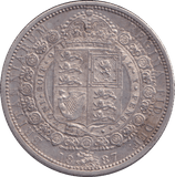 1887 HALFCROWN ( EF ) - HALFCROWN - Cambridgeshire Coins