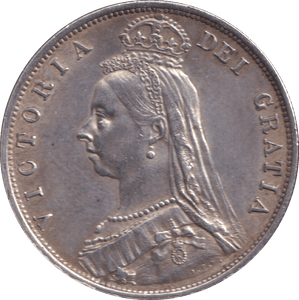 1887 HALFCROWN ( EF ) - HALFCROWN - Cambridgeshire Coins