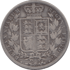 1887 HALFCROWN ( GF ) - HALFCROWN - Cambridgeshire Coins