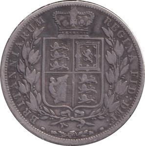 1887 HALFCROWN ( GF ) - HALFCROWN - Cambridgeshire Coins