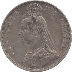 1887 HALFCROWN ( GVF ) - Halfcrown - Cambridgeshire Coins