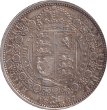 1887 HALFCROWN ( GVF ) - Halfcrown - Cambridgeshire Coins