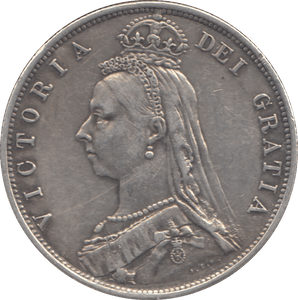 1887 HALFCROWN ( GVF ) - HALFCROWN - Cambridgeshire Coins