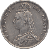 1887 HALFCROWN ( GVF ) - HALFCROWN - Cambridgeshire Coins