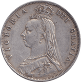1887 HALFCROWN ( GVF ) - HALFCROWN - Cambridgeshire Coins