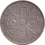 1887 HALFCROWN ( GVF ) - HALFCROWN - Cambridgeshire Coins