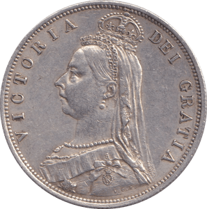 1887 HALFCROWN ( GVF ) - HALFCROWN - Cambridgeshire Coins