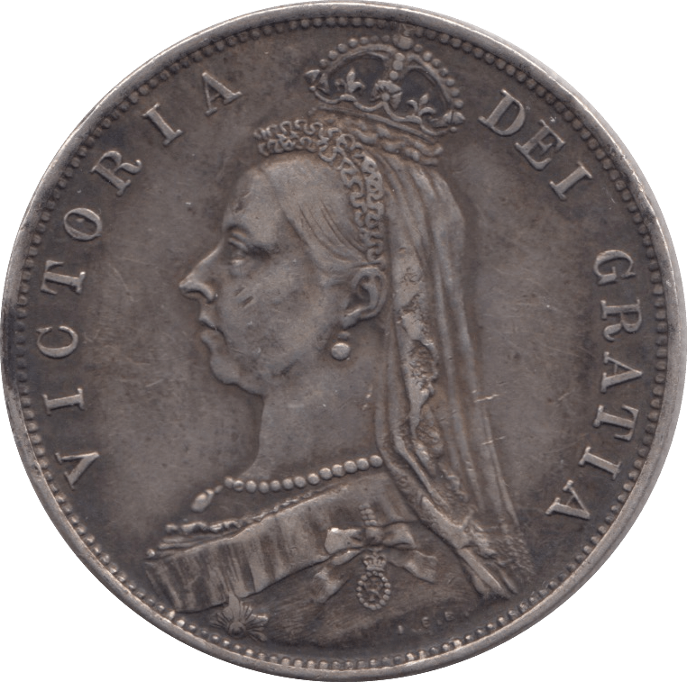 1887 HALFCROWN ( GVF ) - HALFCROWN - Cambridgeshire Coins