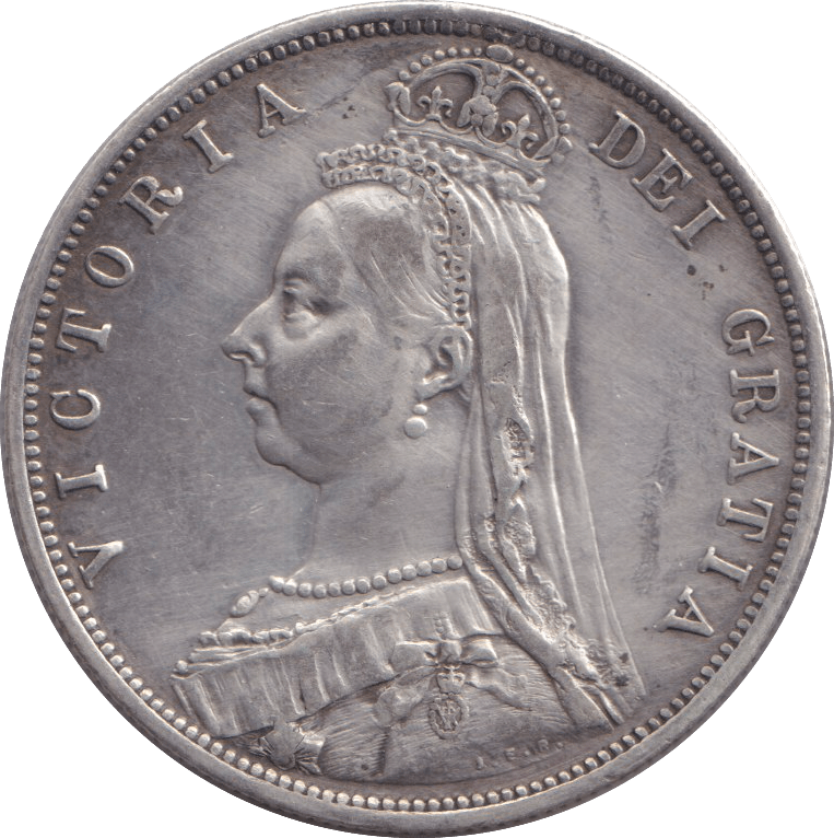 1887 HALFCROWN ( GVF ) - HALFCROWN - Cambridgeshire Coins