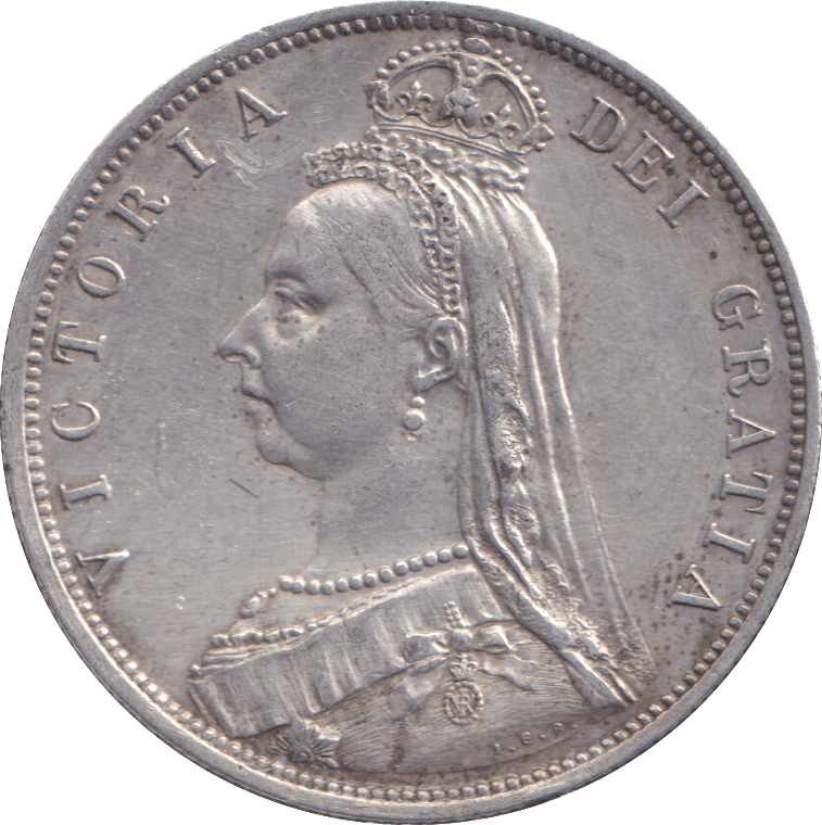 1887 HALFCROWN ( GVF ) - HALFCROWN - Cambridgeshire Coins