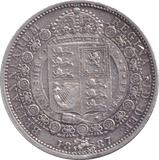 1887 HALFCROWN ( GVF ) - HALFCROWN - Cambridgeshire Coins