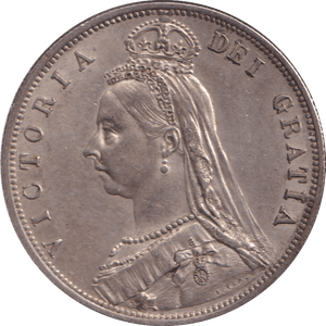 1887 HALFCROWN ( GVF ) - HALFCROWN - Cambridgeshire Coins