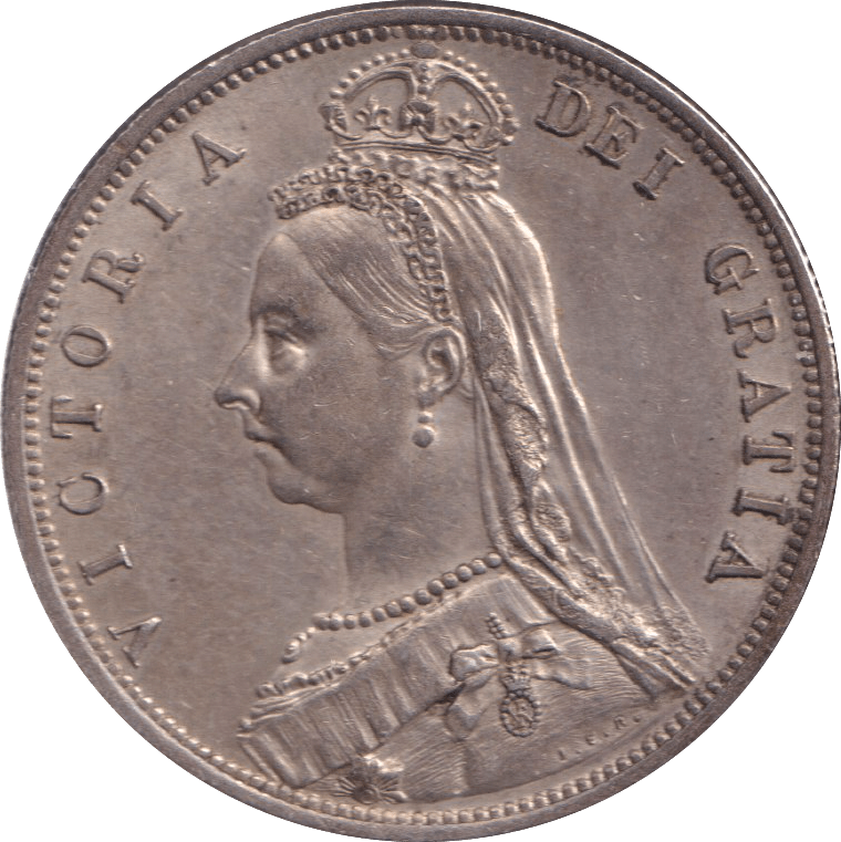 1887 HALFCROWN ( GVF ) - HALFCROWN - Cambridgeshire Coins