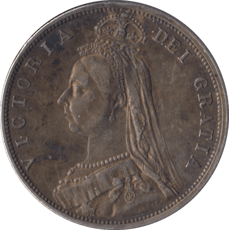 1887 HALFCROWN ( GVF ) - HALFCROWNS - Cambridgeshire Coins