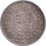 1887 HALFCROWN ( GVF ) - WORLD COINS - Cambridgeshire Coins