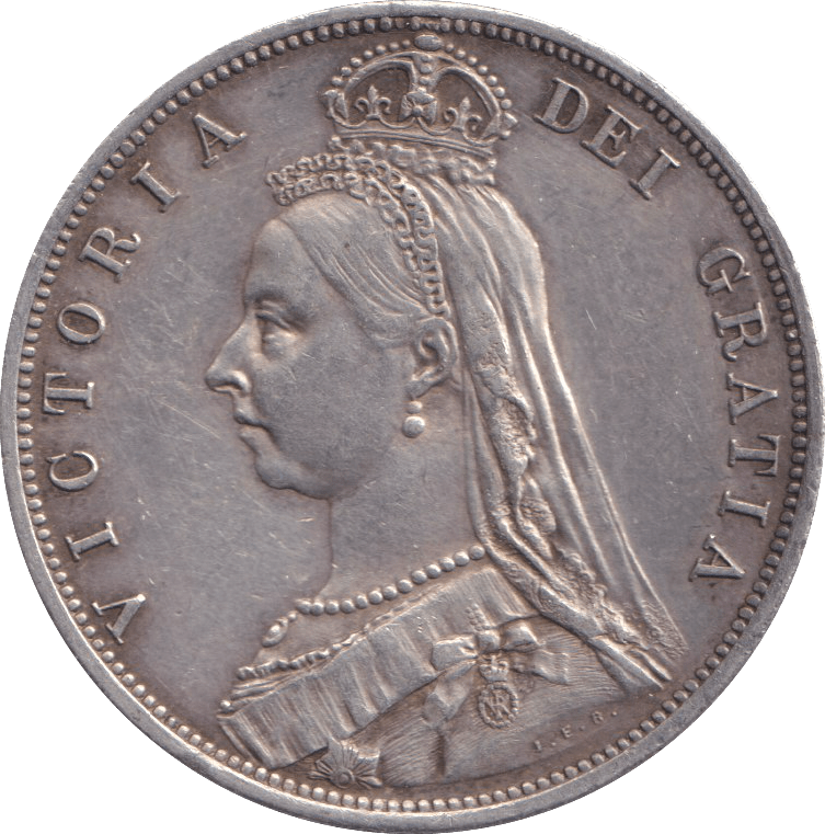 1887 HALFCROWN ( GVF ) - WORLD COINS - Cambridgeshire Coins