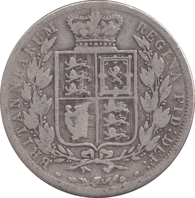1887 HALFCROWN ( NF ) 1 - HALFCROWN - Cambridgeshire Coins
