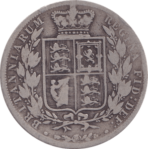 1887 HALFCROWN ( NF ) - Halfcrown - Cambridgeshire Coins