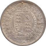 1887 HALFCROWN ( UNC ) - Halfcrown - Cambridgeshire Coins