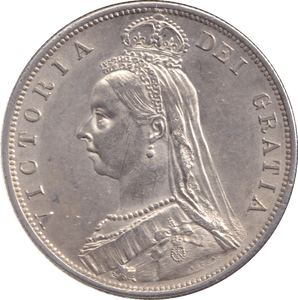 1887 HALFCROWN ( UNC ) - HALFCROWN - Cambridgeshire Coins