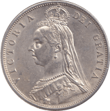 1887 HALFCROWN ( UNC ) - HALFCROWN - Cambridgeshire Coins