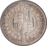 1887 HALFCROWN ( UNC ) - HALFCROWNS - Cambridgeshire Coins
