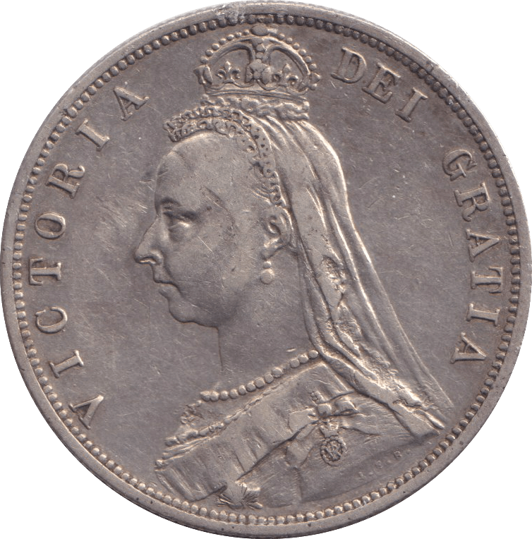 1887 HALFCROWN ( VF ) 1 - HALFCROWN - Cambridgeshire Coins