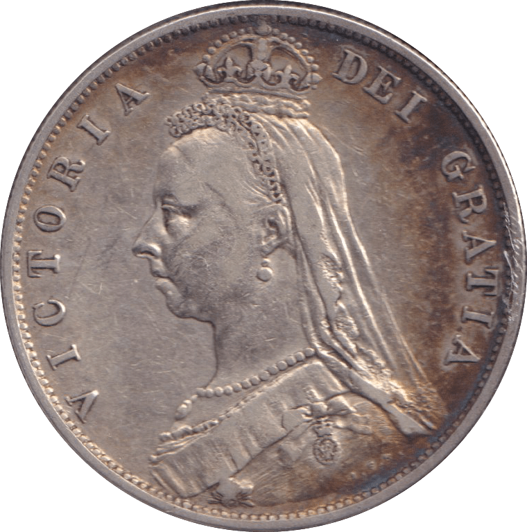 1887 HALFCROWN ( VF ) - HALFCROWN - Cambridgeshire Coins
