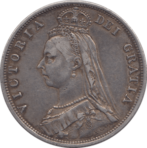 1887 HALFCROWN ( VF ) - HALFCROWN - Cambridgeshire Coins