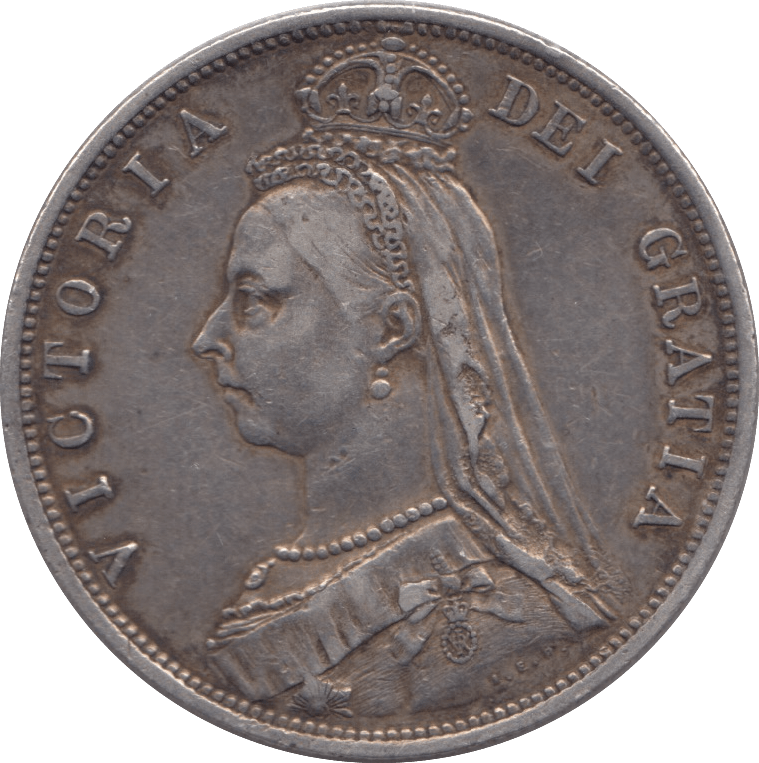 1887 HALFCROWN ( VF ) - HALFCROWN - Cambridgeshire Coins