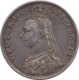 1887 HALFCROWN ( VF ) - HALFCROWN - Cambridgeshire Coins