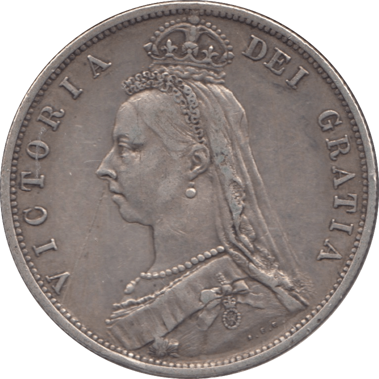 1887 HALFCROWN ( VF ) - HALFCROWN - Cambridgeshire Coins