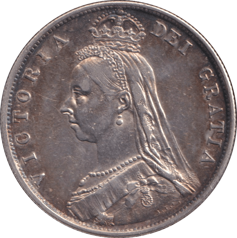 1887 HALFCROWN ( VF ) - HALFCROWN - Cambridgeshire Coins
