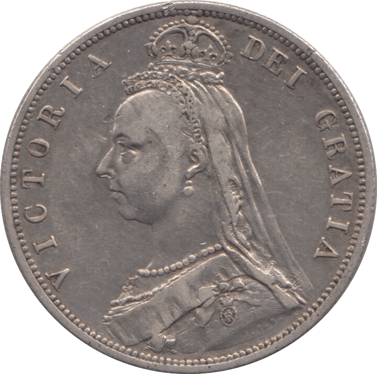 1887 HALFCROWN ( VF ) - HALFCROWN - Cambridgeshire Coins