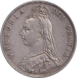1887 HALFCROWN ( VF ) - HALFCROWN - Cambridgeshire Coins