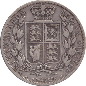 1887 HALFCROWN ( VF ) - HALFCROWN - Cambridgeshire Coins
