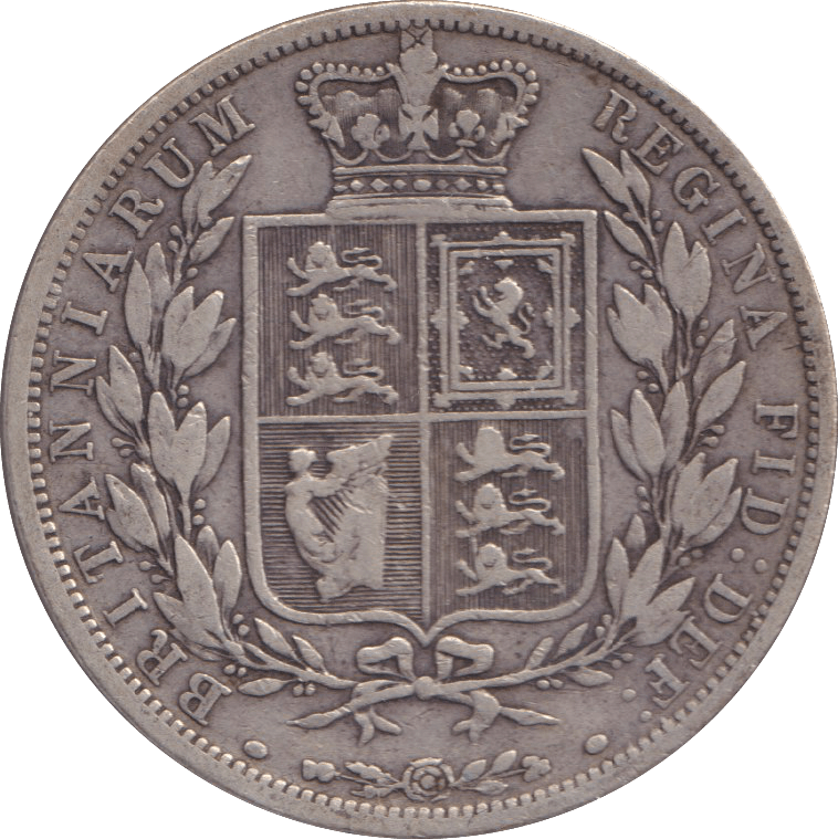 1887 HALFCROWN ( VF ) - HALFCROWN - Cambridgeshire Coins