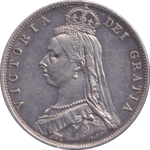 1887 HALFCROWN ( VF ) - HALFCROWN - Cambridgeshire Coins
