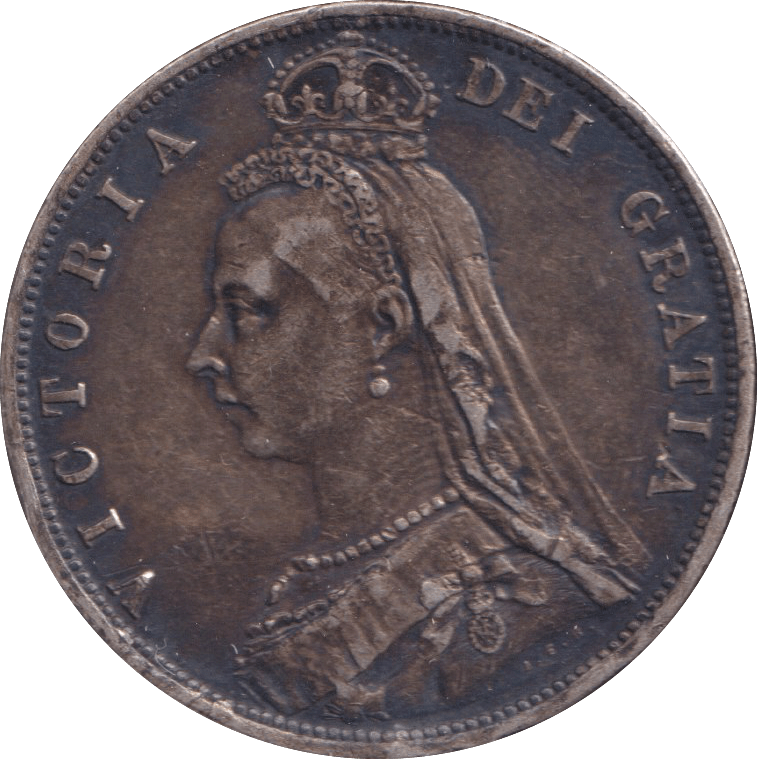 1887 HALFCROWN (VF ) - HALFCROWN - Cambridgeshire Coins