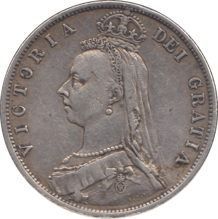 1887 HALFCROWN ( VF ) - HALFCROWN - Cambridgeshire Coins